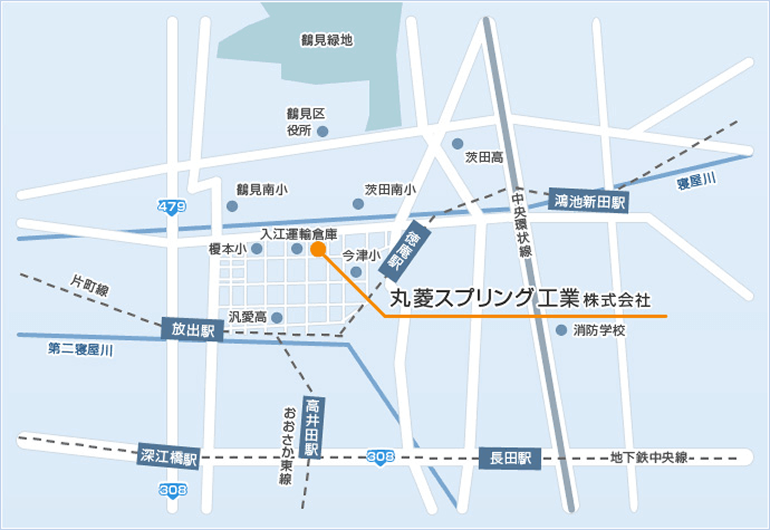 アクセスマップ